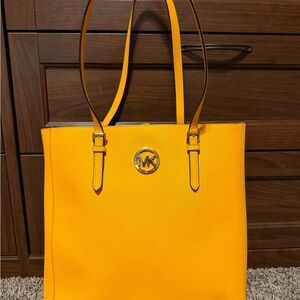 Michael Kors Vibrant Yellow Tote